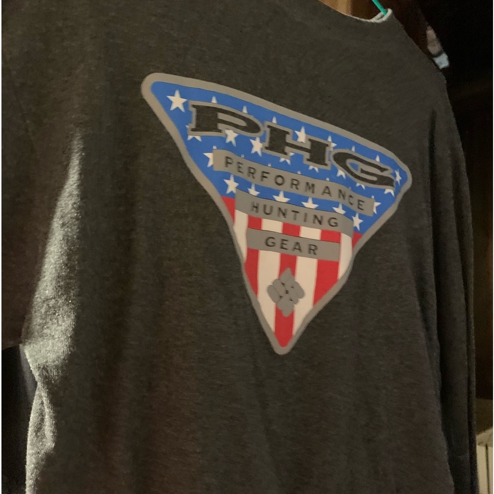 Mens Columbia long sleeve tee shirt